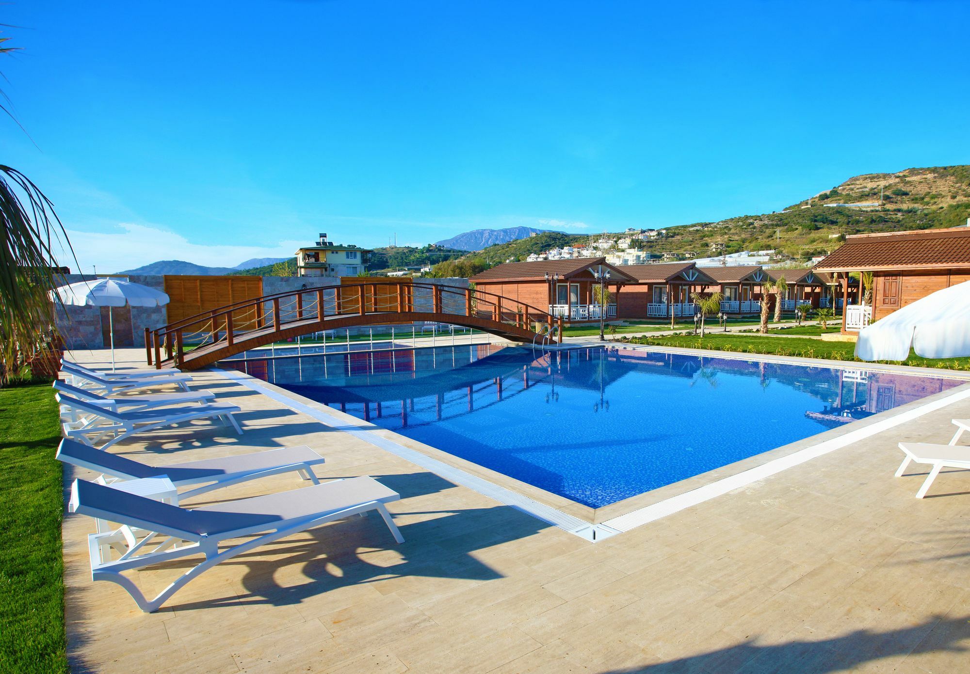 Sedir Park Bungalow Hotel Махмутлар Екстер'єр фото