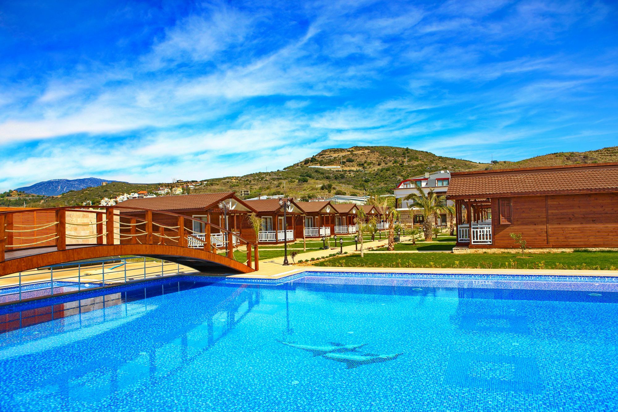 Sedir Park Bungalow Hotel Махмутлар Екстер'єр фото