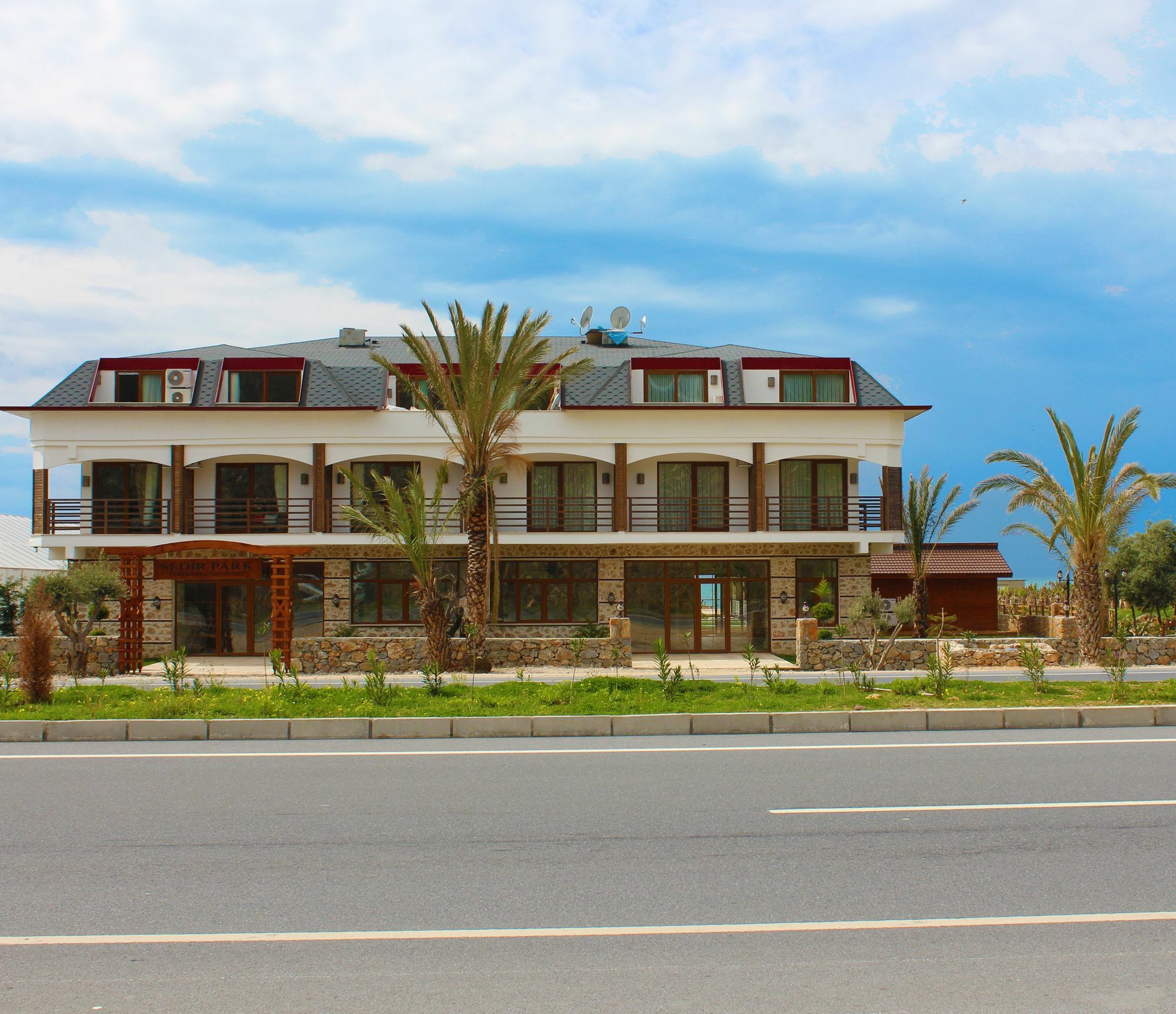 Sedir Park Bungalow Hotel Махмутлар Екстер'єр фото