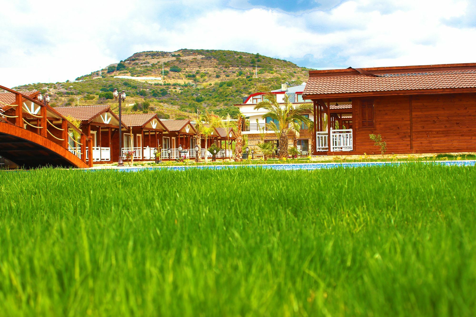 Sedir Park Bungalow Hotel Махмутлар Екстер'єр фото