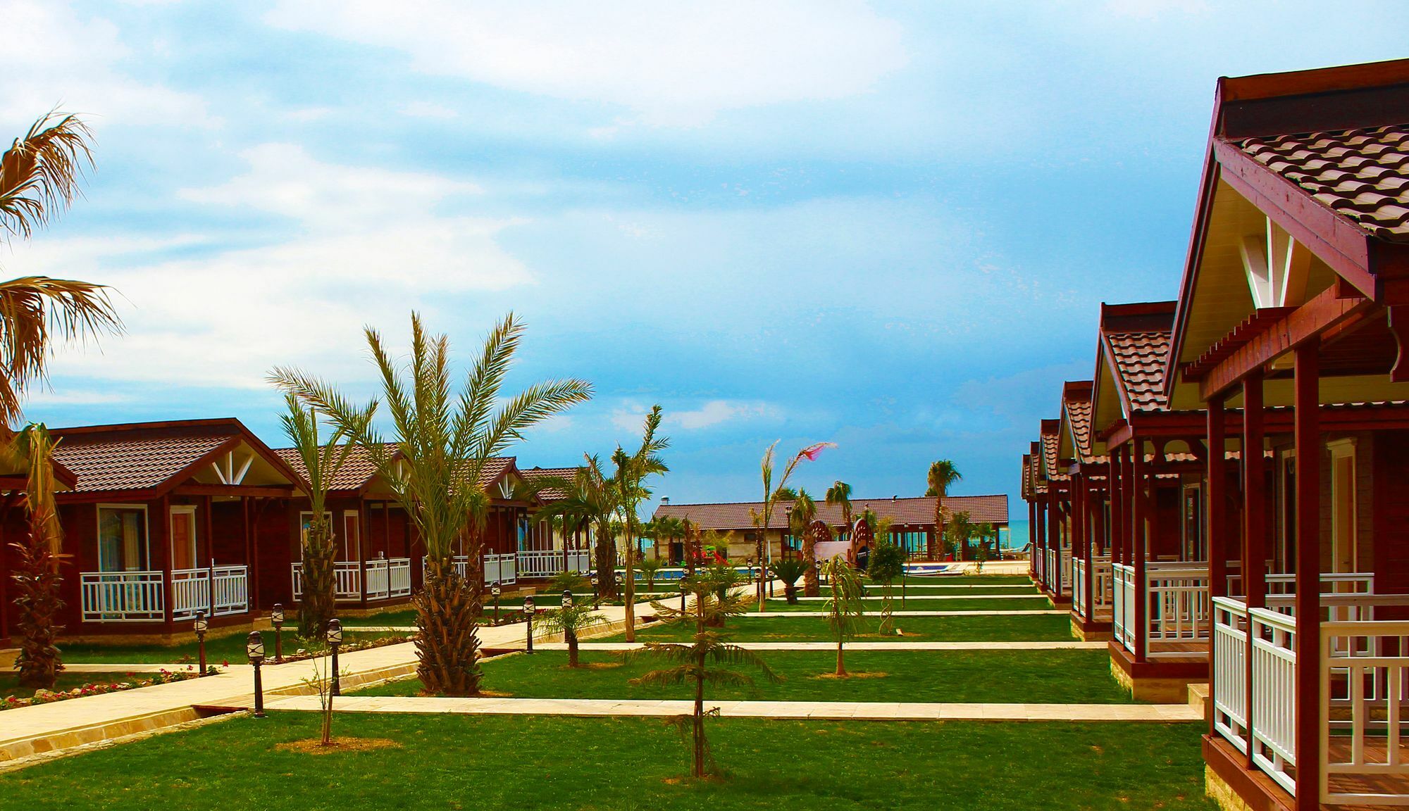 Sedir Park Bungalow Hotel Махмутлар Екстер'єр фото